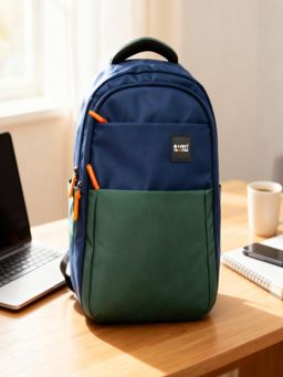 Monkey Troopers - Unisex Laptop Backpack Glide Plus - Navy-Dark Green