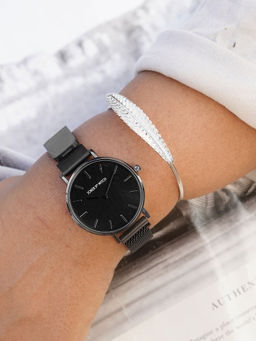 Joker and Witch - Joker & Witch Leafy Asphalt Watch Bracelet Stack For Women (Pack of 2) (JWBS333)