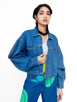 FREAKINS - Blue Baggy Pizza On My Mind Jacket