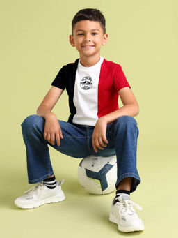 U.S. POLO ASSN. - Boys Regular Fit T-Shirt Blue
