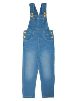 KiddoPanti - Blue Denim Sleeveless Dungaree