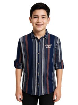 CAVIO - Multi-Color Cotton Full Sleeves Shirt