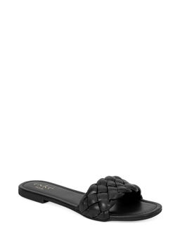 Eske - Black Solid Amelia Slip Ons