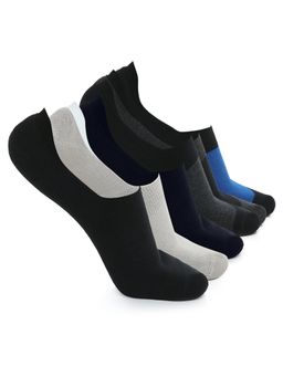 Crusset - Men No-Show Pack of 6 Socks In Multi-Color