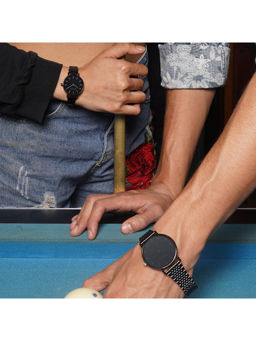 Joker and Witch - Joker & Witch Multi-Color Stainless Steel Watches (Pack of 2)