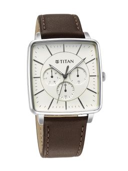 Titan - Avant Garde 90147SL01 White Dial Multifunction watch for Men