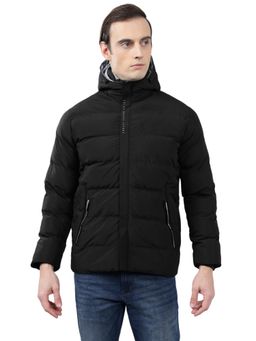 Cantabil - Men Black Solid Casual Jacket