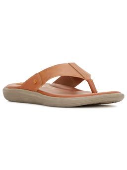 Bata Comfit - Mens Slip On Casual Sandals Tan