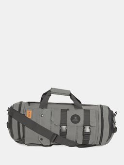 Swiss Military - Unisex Sports Or Gym Duffel Bag with Detachable Strap - Grey