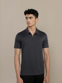 Perona - Hiro Black Polo T-Shirt