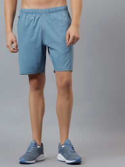 Dida - Blue Men Solid Shorts with Pockets