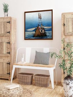 The Art House - Abstract Painting (30X30 Inches)