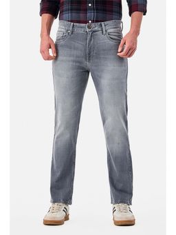 Snitch - Grey Washed Comfortable Casual Jeans for Men