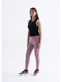 STRCH - Pink Solid Skinny Leggings
