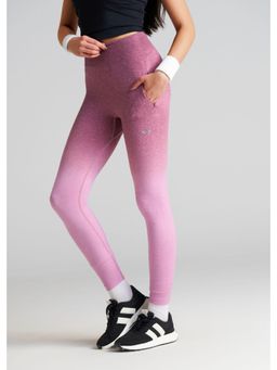 STRCH - Pink Solid Skinny Leggings