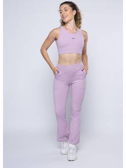 STRCH - Lavender Solid Slim Trackpant