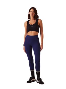 STRCH - Navy Blue Solid Skinny Leggings