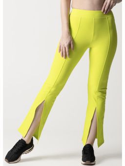 STRCH - Green Solid Slim Trackpant