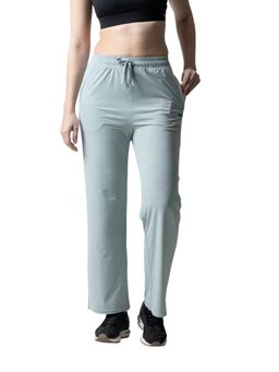 STRCH - Blue Solid Regular Trackpant