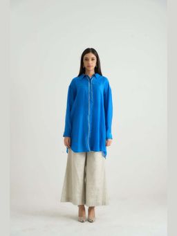 Raas Life - Daffodil Blue Tunic With Pant Co-Ord's