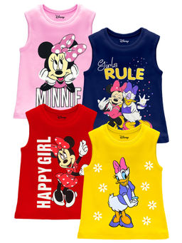 Kuchipoo - Disney By Girls T-Shirts Multi-Color (Pack of 4)