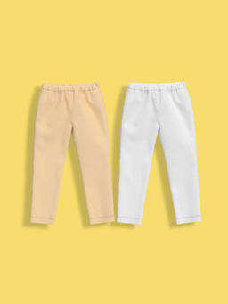 Orange Sugar - Soft Cotton Breathable Leggings Multi-Color (Pack of 2)