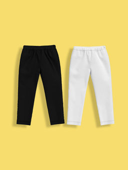 Orange Sugar - Soft Cotton Breathable Leggings Multi-Color (Pack of 2)