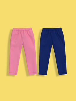 Orange Sugar - Soft Cotton Breathable Leggings Multi-Color (Pack of 2)