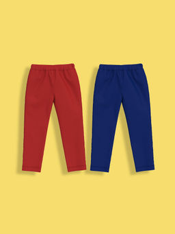 Orange Sugar - Soft Cotton Breathable Leggings Multi-Color (Pack of 2)