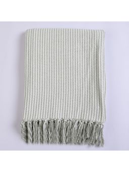 Jamio FIrati - Striped Green Cotton (158 x 130 cm)