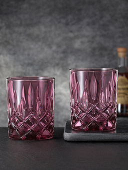 NACHTMANN - Noblesse Purple Whisky Tumbler (Set Of 2)