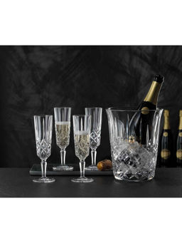 NACHTMANN - Noblesse Celebration Champagne Flute and Ice Bucket (Set Of 5)