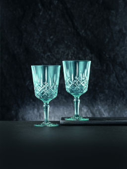 NACHTMANN - Noblesse Blue Wine Glass (Set Of 2)