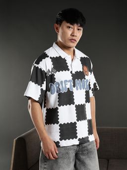 Eszett - Men Drift Mode Oversized Polo T-Shirt