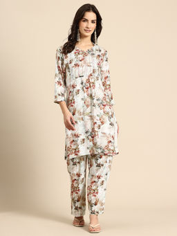 Sia - Ab Pehnegi Duniya - Women's Rayon Printed Kurta And Pant
