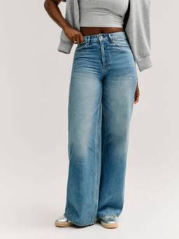 Guess - Women Blue Solid/Plain Pure Cotton Jeans