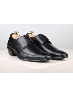PRIVO - Black Solid-plain Formal Shoes