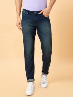 Globus - Men Blue Mid Rise Tapered Fit Jeans