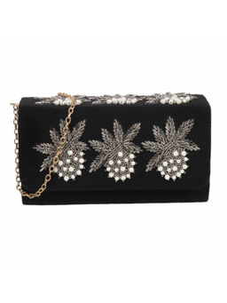 Mochi - Black Embellished Sling Bag