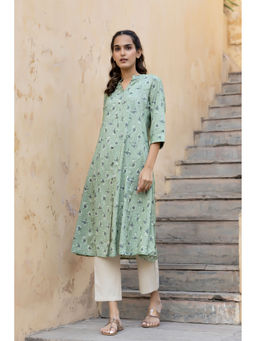 Ragavi - Aakriti Green Kurta