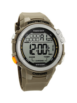 Fastrack - Streetwear 38068PP04-Grey Dial Analog-Digital Watch for Men