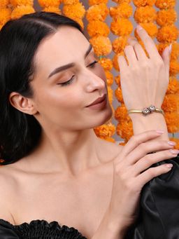 Queens Jewels - White Victorian Openable Kada