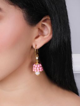 Queens Jewels - Anika Pachi Earrings - Red