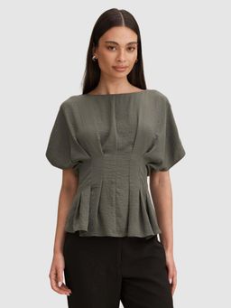 Forever New - Wren Pleat Detail Top