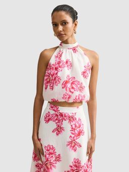 Forever New - Maisie Petite Halter Tie Up Top