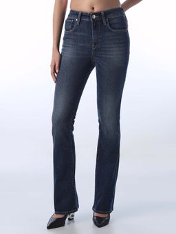 ONLY - Women Solid Slim Fit High-Rise Blue Jeans
