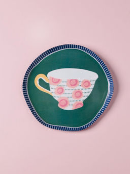 The Wishing Chair - Teacups Metal Wall Plate