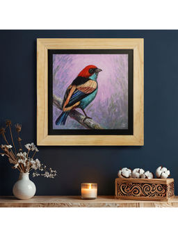 Island Rangoli - Brazilian Bird Wall Painting