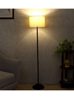 Tu Casa - Off White Natura Gogo Floor Lamp