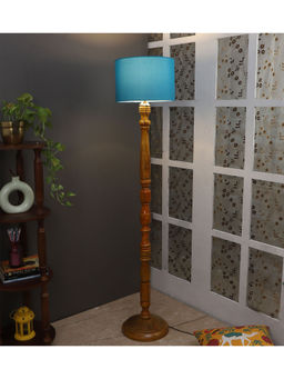 Tu Casa - Blue Romero Floor Lamp